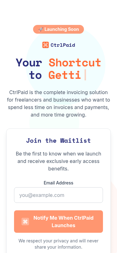 CtrlPaid.com mobile screenshot