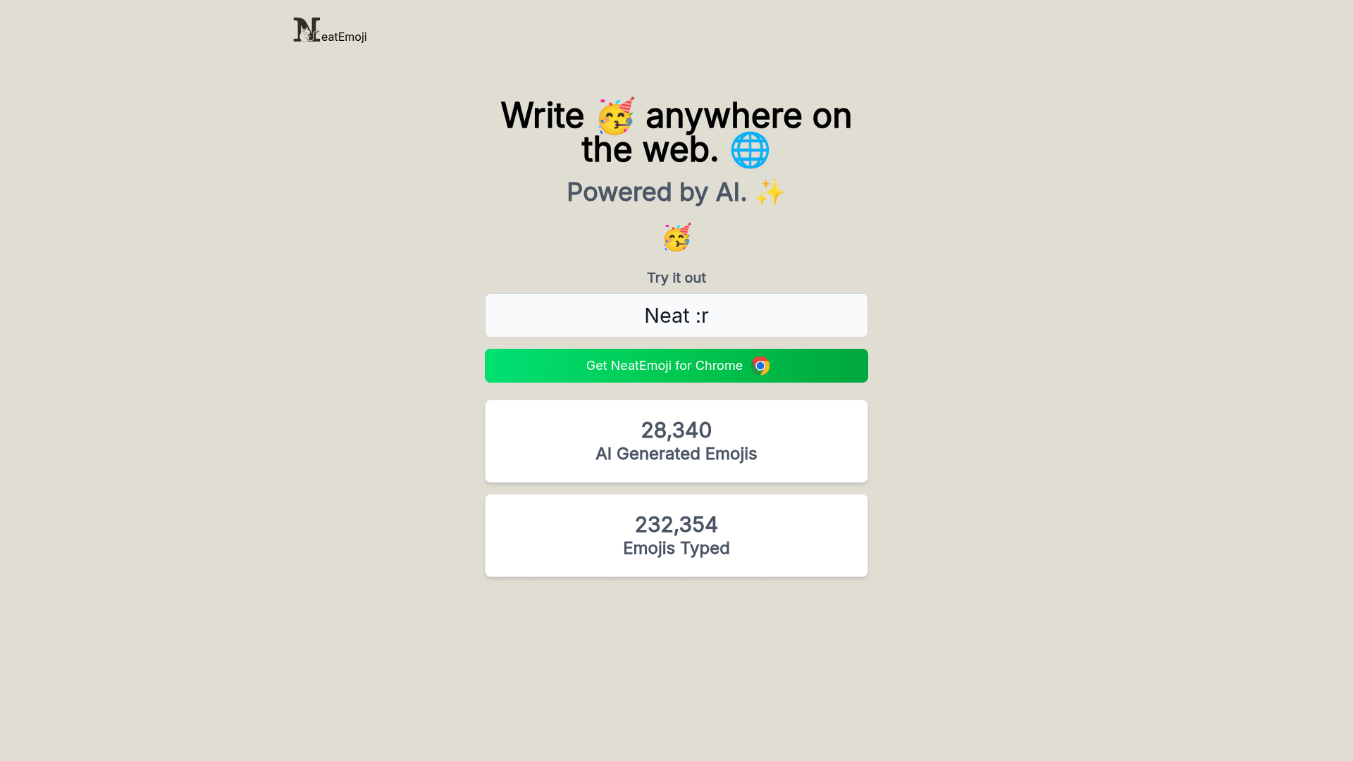 NeatEmoji screenshot