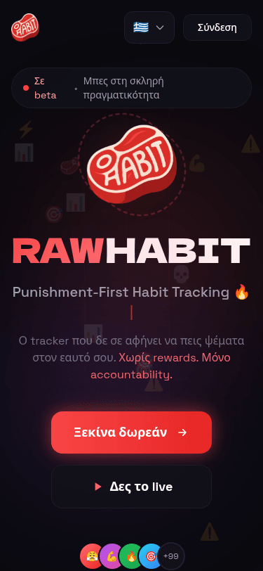 RawHabit.ai mobile screenshot