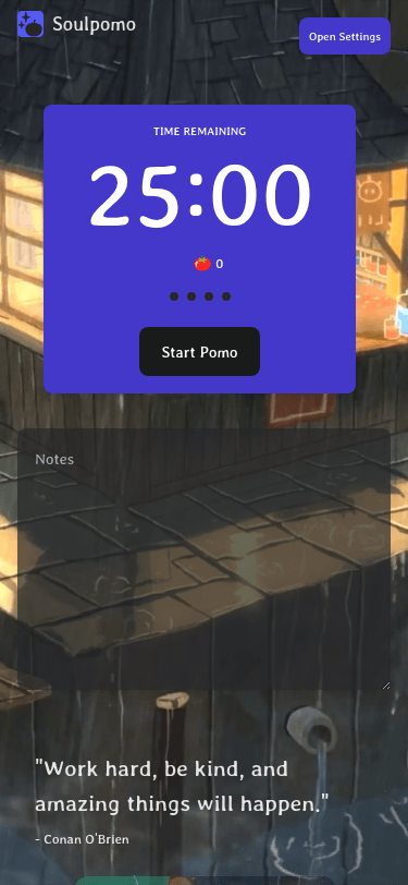 Soulpomo.com mobile screenshot
